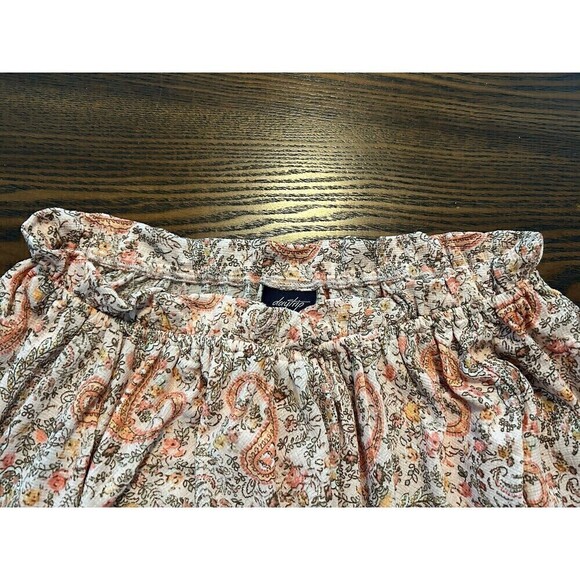 Buckle Daytrip floral blouse Women’s XS Ditzy Cottagecore Lightweight Boho Pink - Picture 15 of 15